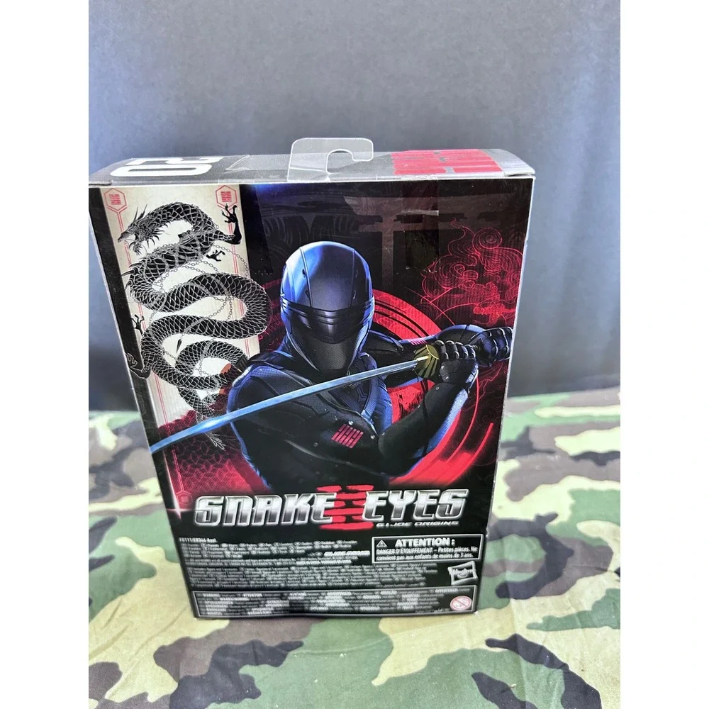 GI Joe Classified Series Scarlett Snake Eyes Origins Action Fig Number 20 Hasbro